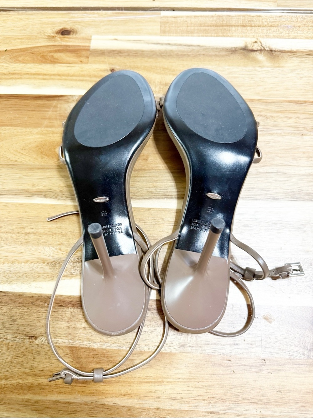 Tony Bianco Mariah Strappy Leather Sandal in Liqueur Brown Heels size 8.5 - Picture 7 of 14